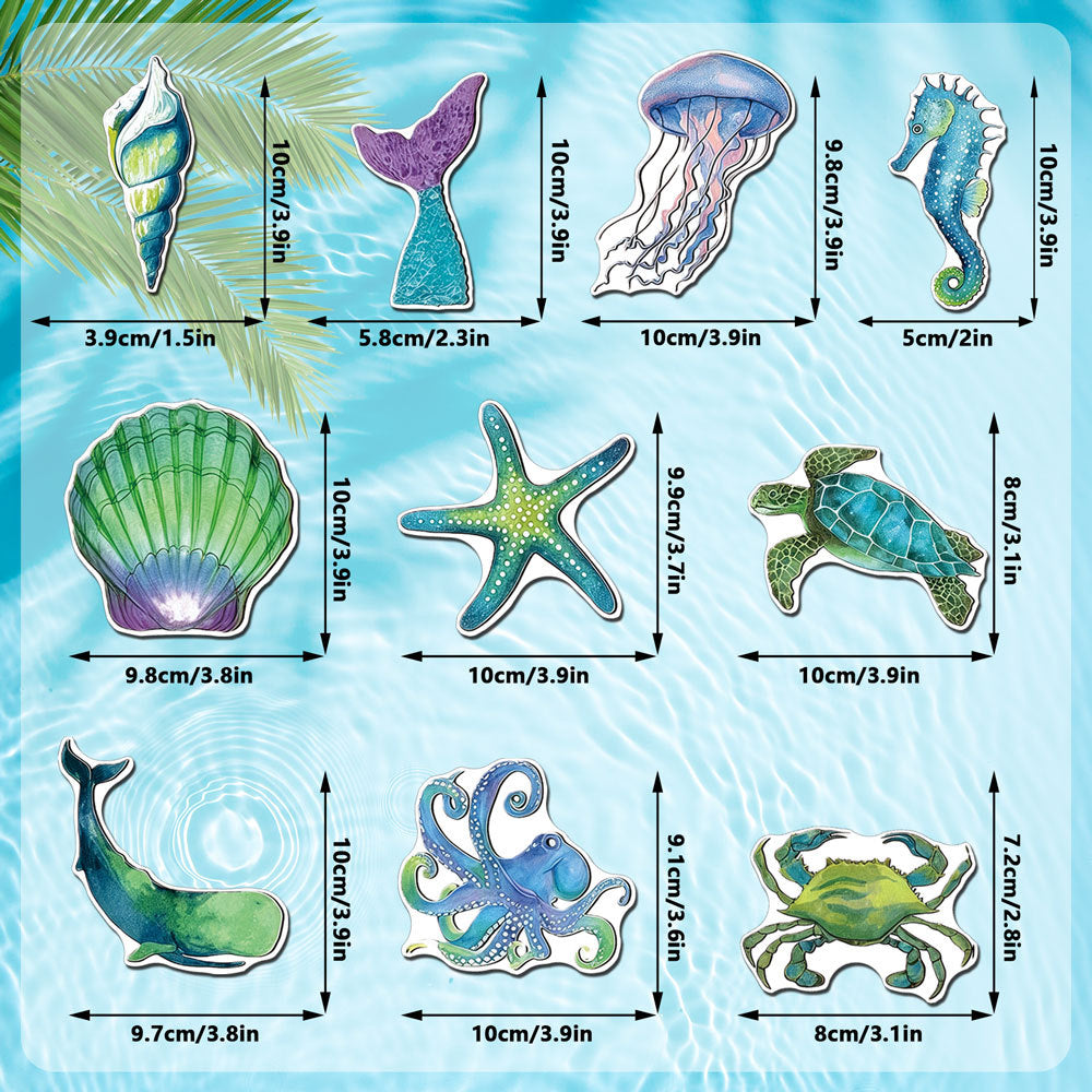Ocean Animal Soft Magnetic Refrigerator Magnets