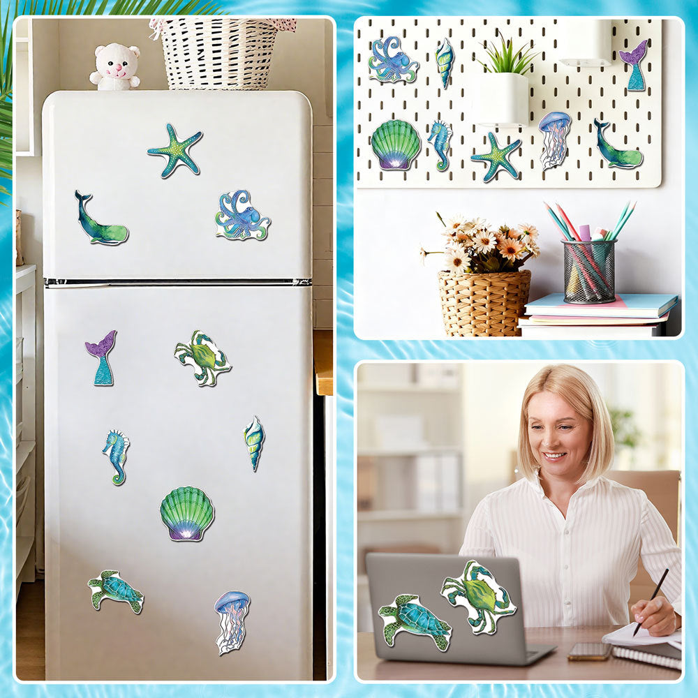 Ocean Animal Soft Magnetic Refrigerator Magnets